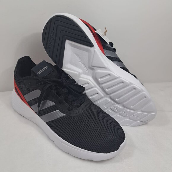Adidas Nebzed Cloudfoam Lifestyle Running GX4284 Black‎ /Vived Red Men SZ 11 main image 11